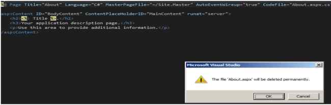 Delete default Templates